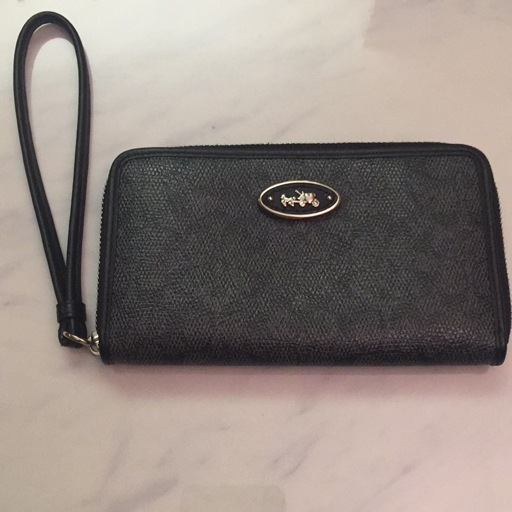 Authentic Coach Wristlet.
